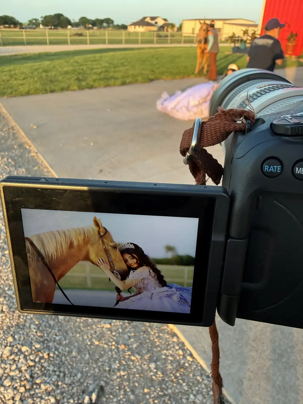 The Art of the Moment — Miguel Pichardo photographing a quinceañera